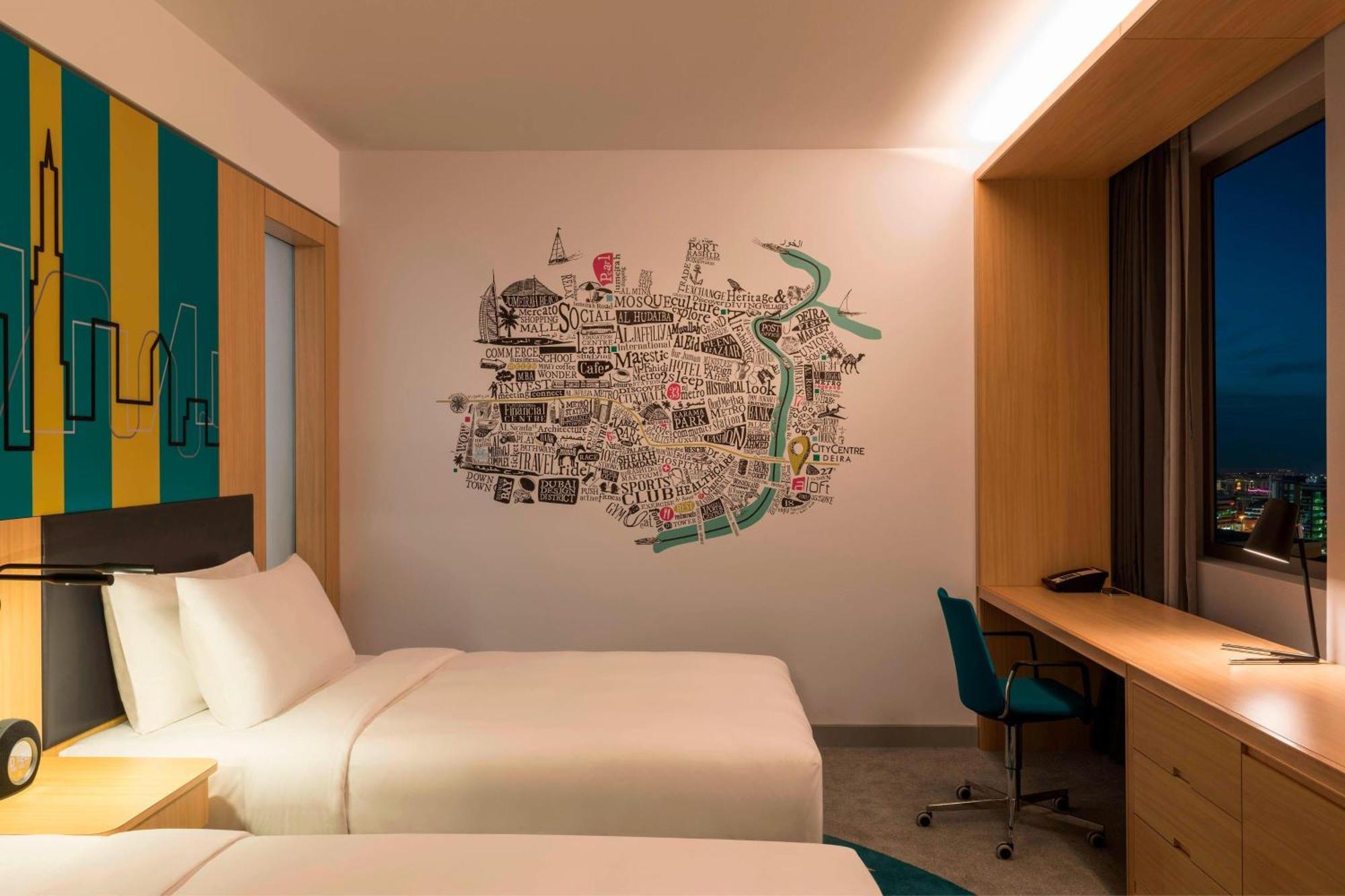 Aloft Dubai Creek Hotel Екстериор снимка