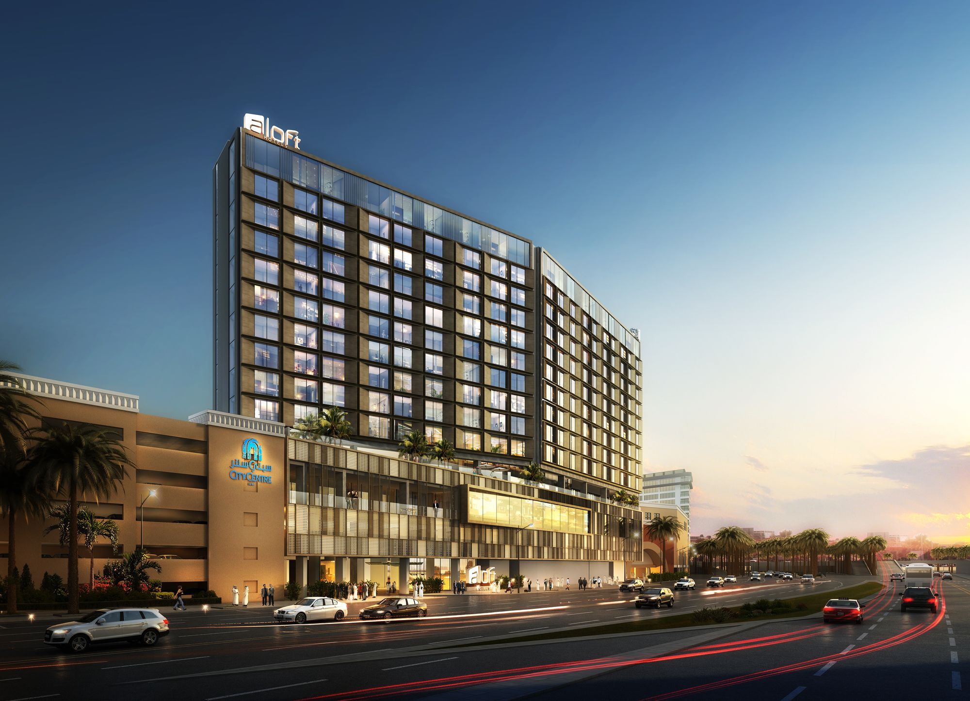 Aloft Dubai Creek Hotel Екстериор снимка