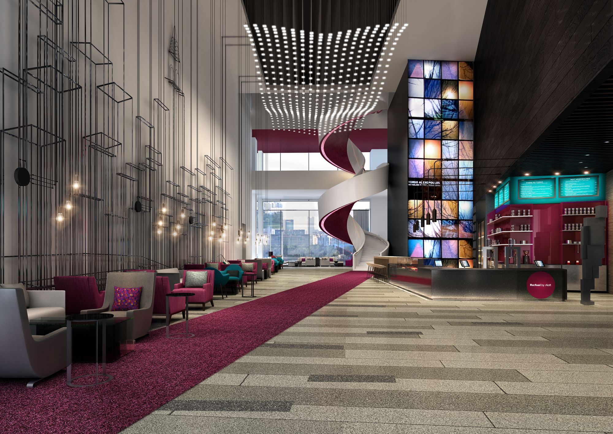 Aloft Dubai Creek Hotel Екстериор снимка